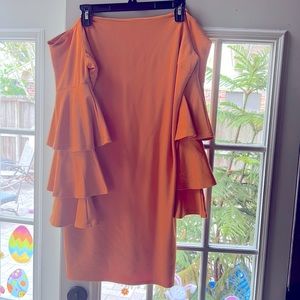 Off the shoulder mini dress